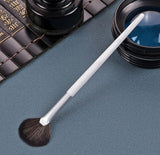Single Brush Fan Marble Highlight Makeup Tools
