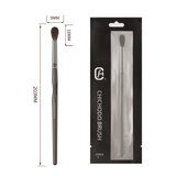 20-Piece Super Badger Hair Angular Blush Face Brush Set with Wood Handle