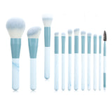 High Quality Makeup Brush Set 12-Piece Wood Handle Air Brush New Design Bulk Makeup Tools