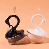 Portable No. 55 Traceless Swan Foundation Makeup Brush Single Magic Brush for Face Use with No Powder