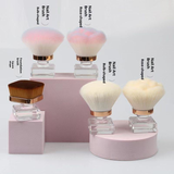 Portable Large Beauty Powder Brush for Amazon Explosion-Nylon Amazon Portable Diamond Nail Powder Brush Portable Makeup Brush