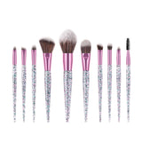 New Arrived Custom Made Crystal Handle Makeup Brush
