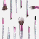 New Arrived Custom Made Crystal Handle Makeup Brush