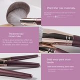 Beauty Tools Makeup Brush Set with Wooden Handle Includes Foundation Eye Shadow Lip Brush for Face Powder Paint Application