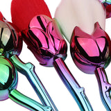 High Quality Rose Style Wholesale 6pcs Makeup Brush Set