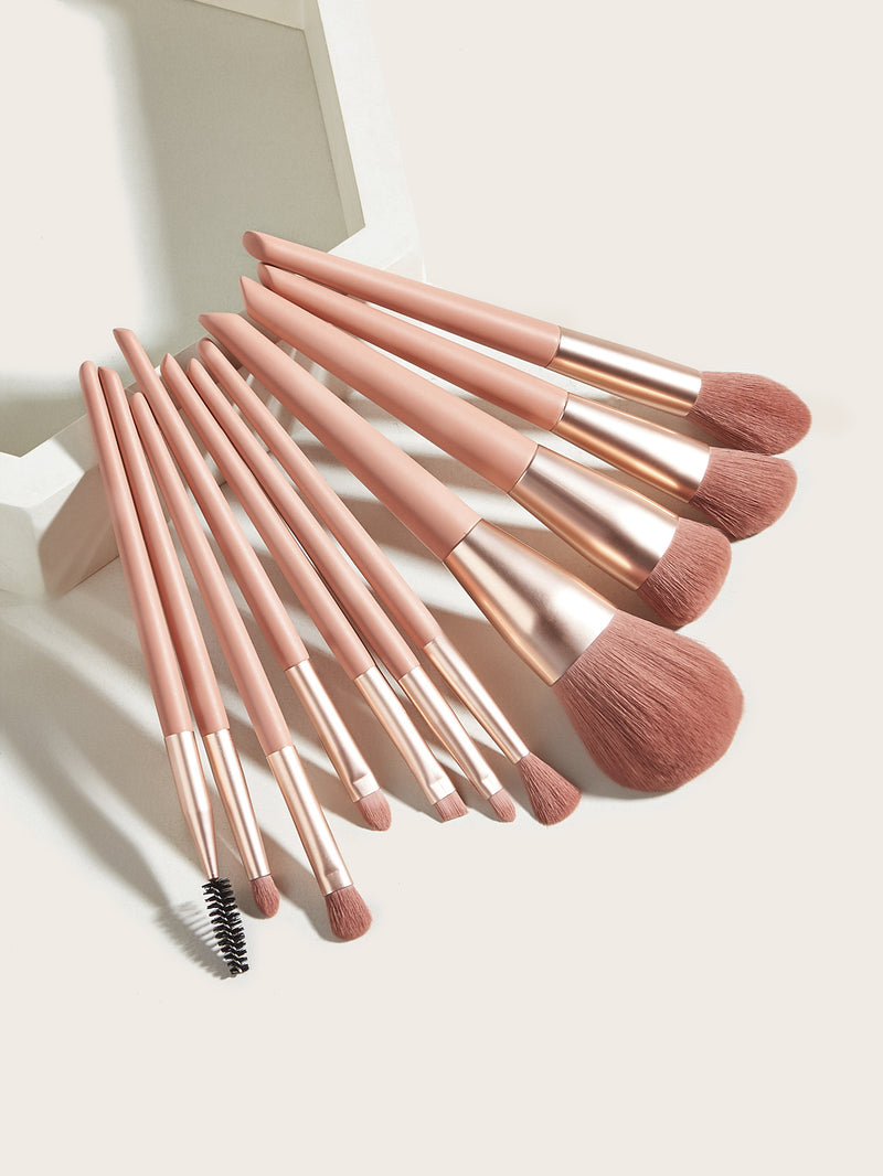 11-Piece Cute Makeup Brush Set Low MOQ Bulk Product