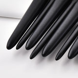 Factory Direct Custom Logo Makeup Brush Set 14pcs Eyebrow and Eye Powder Brushes Synthetic Goat Hair Material for Cosmetics