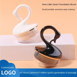 Portable No. 55 Traceless Swan Foundation Makeup Brush Single Magic Brush for Face Use with No Powder