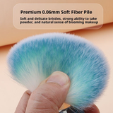Portable Large Beauty Powder Brush for Amazon Explosion-Nylon Amazon Portable Diamond Nail Powder Brush Portable Makeup Brush