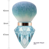 Portable Large Beauty Powder Brush for Amazon Explosion-Nylon Amazon Portable Diamond Nail Powder Brush Portable Makeup Brush