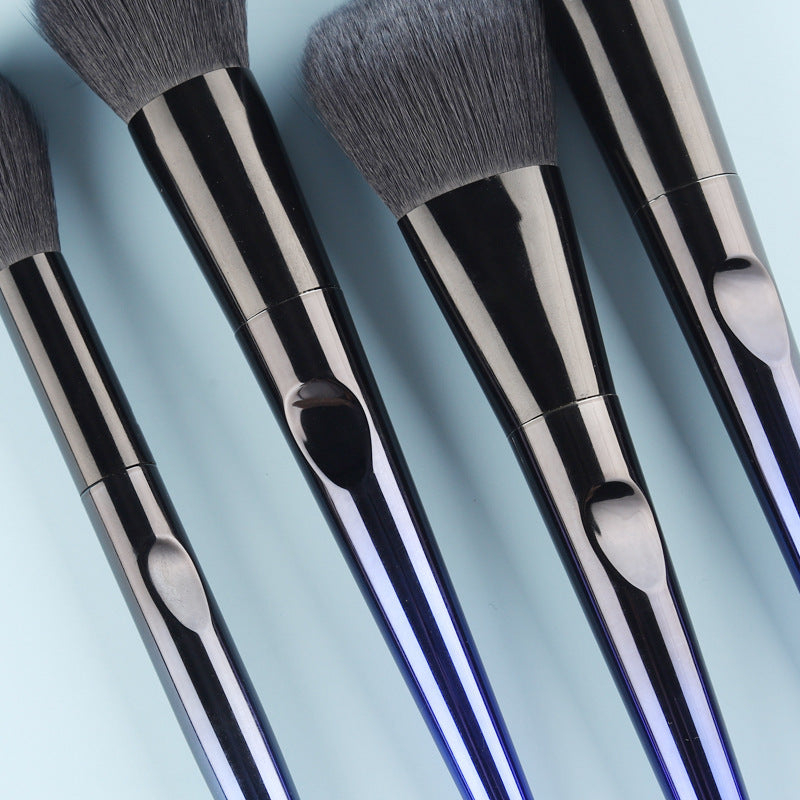 Blue Thumb Super Soft Microcrystal Makeup Brush Set with Bag