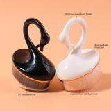 Portable No. 55 Traceless Swan Foundation Makeup Brush Single Magic Brush for Face Use with No Powder