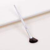 Single Brush Fan Marble Highlight Makeup Tools