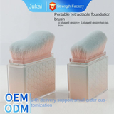 Portable Seamless Push-Pull Retractable Foundation Brush Beauty Muscle Retractable Makeup Brush Set