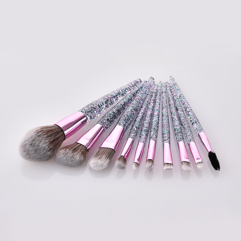 New Arrived Custom Made Crystal Handle Makeup Brush