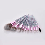 New Arrived Custom Made Crystal Handle Makeup Brush