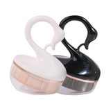Portable No. 55 Traceless Swan Foundation Makeup Brush Single Magic Brush for Face Use with No Powder