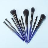 Blue Thumb Super Soft Microcrystal Makeup Brush Set with Bag