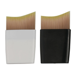 Single Portable Cangzhou Face Cosmetic Brush Powder Flat Head Month Toothbrush Ultra-thin Seamless Foundation Brush Mini