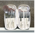 14-Piece Synthetic Hair Makeup Brush Set for Beginners Includes Loose Powder Eye Shadow Blush Highlights Face