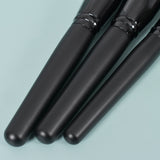 All Black 15 Pieces Professional Makeup Brushes Private Label Wholesale Makeup Brush Set Pincel Maquiagem