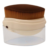 Suji Lian Little Hamster Mini Portable Cute Makeup Brush with Synthetic Hair Plastic Handle for Face Foundation Application