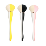 New Single Two-Color Beauty Tools Loose Paint Nail Art Dust Makeup Brush Super Soft Fiber Bristles for Face Use
