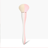 New Single Two-Color Beauty Tools Loose Paint Nail Art Dust Makeup Brush Super Soft Fiber Bristles for Face Use
