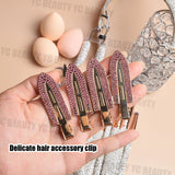32-piece luxury diamond-encrusted makeup brush set, hairband, hairpin, eyelash comb, beauty egg, and storage bucket, best-selling.