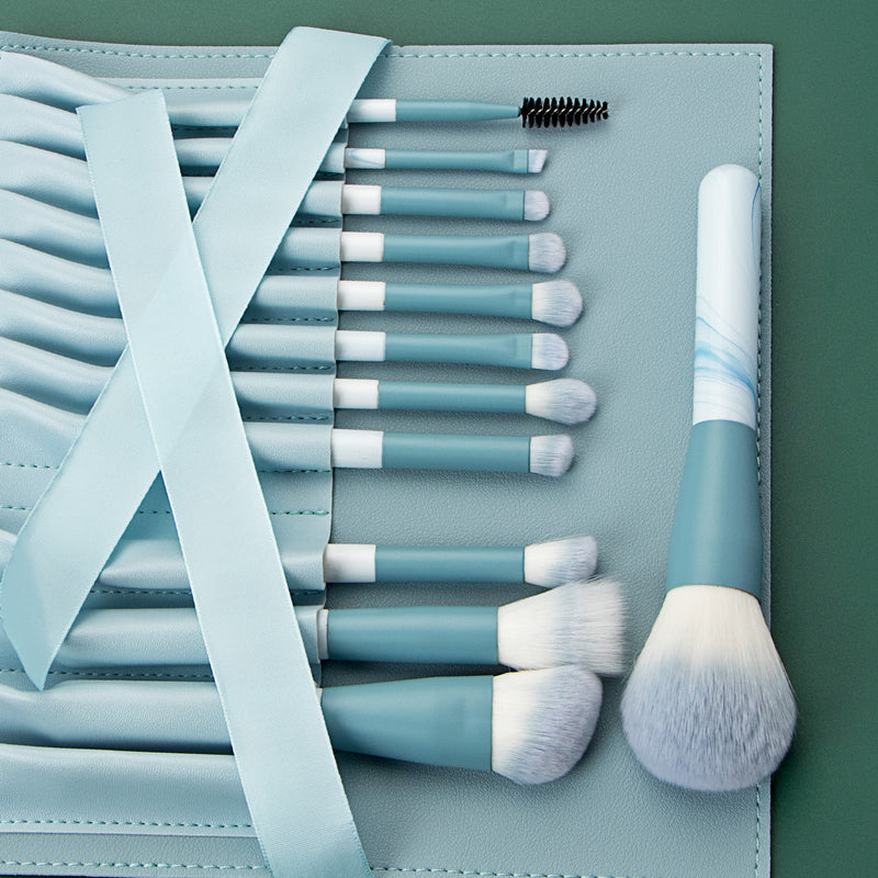 High Quality Makeup Brush Set 12-Piece Wood Handle Air Brush New Design Bulk Makeup Tools