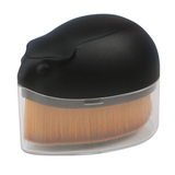 Suji Lian Little Hamster Mini Portable Cute Makeup Brush with Synthetic Hair Plastic Handle for Face Foundation Application