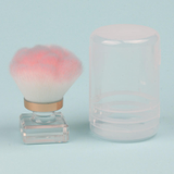 Portable Large Beauty Powder Brush for Amazon Explosion-Nylon Amazon Portable Diamond Nail Powder Brush Portable Makeup Brush