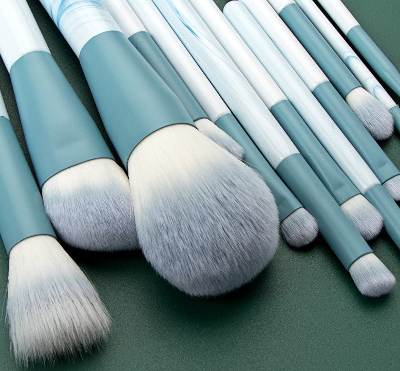 High Quality Makeup Brush Set 12-Piece Wood Handle Air Brush New Design Bulk Makeup Tools
