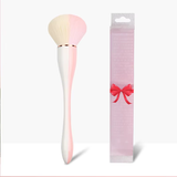 New Single Two-Color Beauty Tools Loose Paint Nail Art Dust Makeup Brush Super Soft Fiber Bristles for Face Use