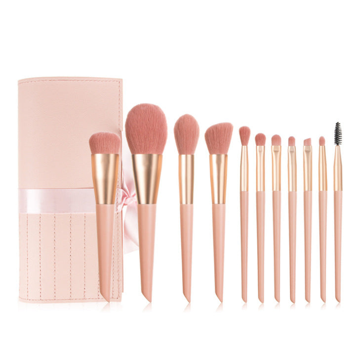 11-Piece Cute Makeup Brush Set Low MOQ Bulk Product
