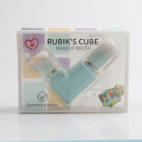 Suji Lian Two-in-One Foundation and Powder Cosmetic Brush Retractable Rotatable Portable Makeup Brush for Face