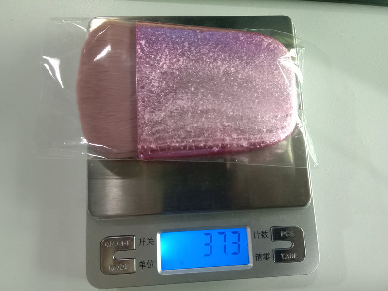 Custom Label Big Vegan Makeup Brush Set Loose Powder Blush Kabuki Face Brush Factory Price